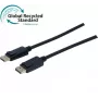 Exertis Connect DisplayPort kabelis 1.2 5m 4K UHD melns vīrišķais uz vīrišķo 127033