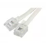 EXERTIS CONNECT telefona kabelis, 15 m, ziloņkaula krāsā (EXC925600)