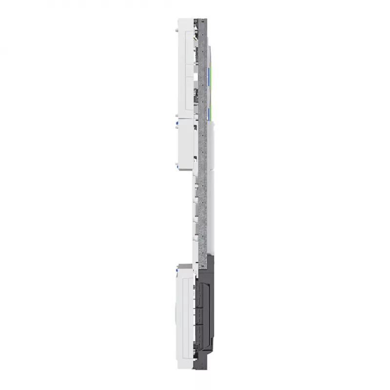 HAGER ZH3EN27 Komplekts ar skaitītāja paneli, 1 skaitītāja vieta, BKE-I, Universal Z, 1 lauks, 1050 mm augstums