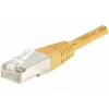 Exertis Connect 234120 Cat.6 F/UTP savienojuma kabelis, 2 m, oranžs, ar slaidu lieces aizsardzību