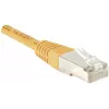 Exertis Connect 234120 Cat.6 F/UTP savienojuma kabelis, 2 m, oranžs, ar slaidu lieces aizsardzību