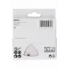 Bosch 2608621688 Delta slīppapīrs, graudainība 180, 93 mm, 5 gab.