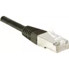 Exertis Connect 234220 Cat6 F/UTP tīkla savienojuma kabelis, 0,5 m, melns