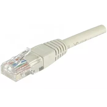 EXERTIS CONNECT Cat6 U/UTP tīkla kabelis, RJ45, pelēks, 1,5 m, ar aizsargātiem fiksatoriem, varš EXC240960