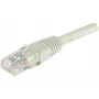 EXERTIS CONNECT Cat6 U/UTP tīkla kabelis, RJ45, pelēks, 1,5 m, ar aizsargātiem fiksatoriem, varš EXC240960
