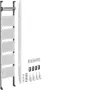 HAGER UF511NW universālais Z skaitītāja skapis, 1 lauka, H 1350 mm, 3 punktu/5 punktu
