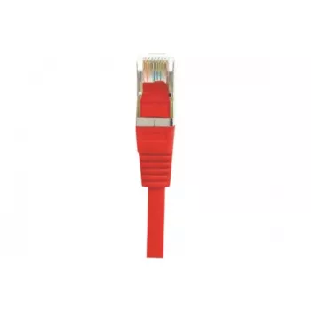 EXERTIS CONNECT Cat.5e F/UTP tīkla kabelis, RJ45, sarkans, 3,0 m, ar slaidu aizsarguzmavu 847033