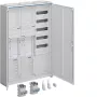 Hager universZ elektrības skaitītāju skapis 2 skaitītāju vietas 3 lauki 1100mm balts IP31 ZB33SEQ25EN