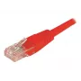 EXERTIS CONNECT Cat6 U/UTP neekranēts vara komutācijas kabelis, RJ45, sarkans, 15 m, ar aizsargātu fiksatoru 243761