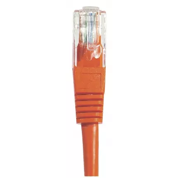 EXERTIS CONNECT Cat6 U/UTP neekranēts vara komutācijas kabelis, RJ45, sarkans, 15 m, ar aizsargātu fiksatoru 243761