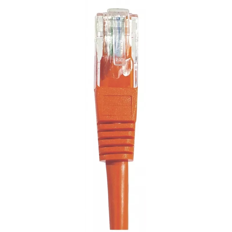EXERTIS CONNECT Cat6 U/UTP neekranēts vara komutācijas kabelis, RJ45, sarkans, 15 m, ar aizsargātu fiksatoru 243761