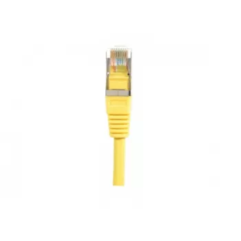 EXERTIS CONNECT Cat.5e F/UTP komutācijas kabelis, dzeltens, 0,5 m, ar slaidu lieces aizsardzību 847161