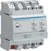Hager TYAS604D KNX Secure slēdžu/žalūziju izpildmehānisms 4/2 kanālu 16A C-Load