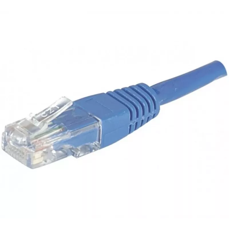 EXERTIS CONNECT Cat.6 U/UTP tīkla kabelis, RJ45, zils, 20 m, Snagless 246762