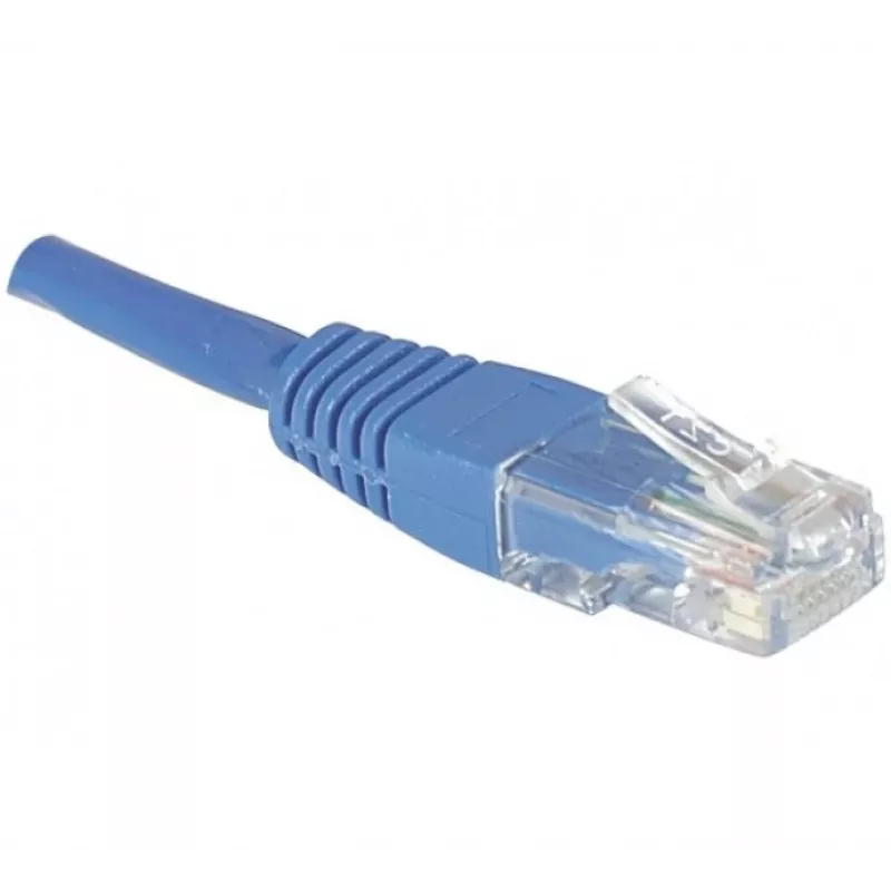 EXERTIS CONNECT Cat.6 U/UTP tīkla kabelis, RJ45, zils, 20 m, Snagless 246762