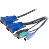 EXERTIS CONNECT KVM Combo kabelis USB, PS/2, 5,0 m (066305)