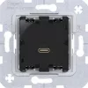 HAGER WAS4154 USB-C Power Delivery uzlādes modulis 65W