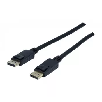 EXERTIS CONNECT DisplayPort 1.4 kabelis, 8K, DisplayPort tēviņš uz tēviņu, melns, 2,0 m (127022)