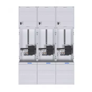 HAGER pilns skaitītāja panelis 3-punktu universālais Hessen 1050mm 3-lauku ZL34C4N