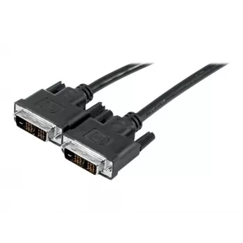 EXERTIS CONNECT DVI-D Single Link monitora kabelis, vīrišķais uz vīrišķo, 18+1 pin, 1,0 m, melns 127471