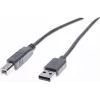 Exertis Connect 532408 USB 2.0 kabelis, USB-A uz USB-B, 1,8 m, pelēks