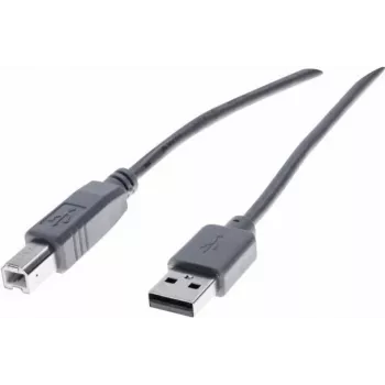Exertis Connect 532408 USB 2.0 kabelis, USB-A uz USB-B, 1,8 m, pelēks
