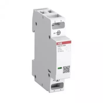 ABB ESB16-20N-06 instalācijas kontaktors 16A 2NO 230V AC/DC 1SBE111111R0620