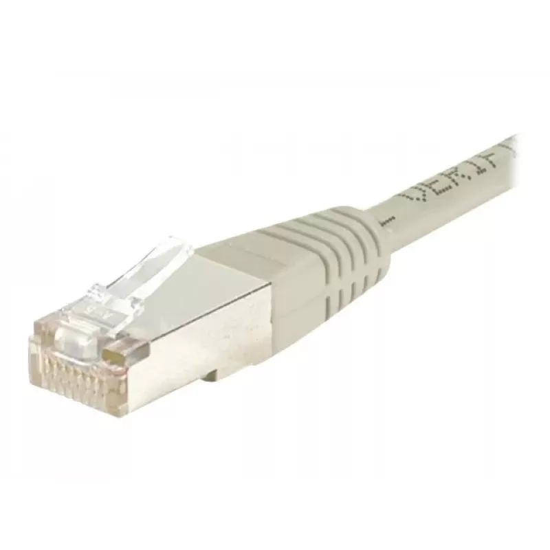 EXERTIS CONNECT Cat5e F/UTP komutācijas kabelis, RJ45, pelēks, 10 m 847101