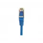 Exertis Connect 842104 Cat.6 F/UTP savienojuma kabelis, 1 m, zils, ar slim bend protection