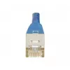 Exertis Connect 842104 Cat.6 F/UTP savienojuma kabelis, 1 m, zils, ar slim bend protection