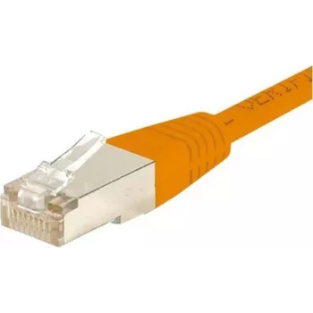 EXERTIS CONNECT Cat6 F/UTP tīkla kabelis, oranžs, 3,0 m, ar slaidu aizsargātu savienotāju 234130