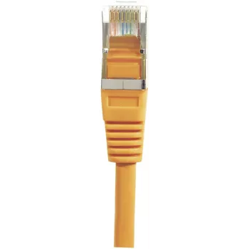 EXERTIS CONNECT Cat6 F/UTP tīkla kabelis, oranžs, 3,0 m, ar slaidu aizsargātu savienotāju 234130