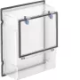 HAGER TSG lauka pārsegs IP54 caurspīdīgs 300mm ZAY300A