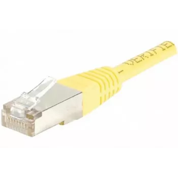 Exertis Connect 842301 Cat.6 F/UTP savienojuma kabelis, 3 m, dzeltens, ar slim bend protection