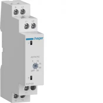 Hager EUP100 impulsa relejs 3P+N 1W 16A 230V AC