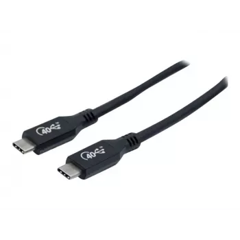 Exertis Connect USB4 USB-C uz USB-C kabelis 80cm 8K 100W melns 532600
