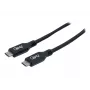 Exertis Connect USB4 USB-C uz USB-C kabelis 80cm 8K 100W melns 532600