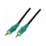 EXERTIS CONNECT audio kabelis, 3,5 mm stereo jack tēviņš uz tēviņu, 1,8 m, melns EXC108895