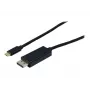 EXERTIS CONNECT USB-C uz DisplayPort 1.4 8K adaptera kabelis, 1,0 m (127541)