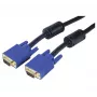 EXERTIS CONNECT S-VGA Premium monitora kabelis, 9. kontakts savienots, 15-pin HD D-Sub tēviņš/tēviņš, 30,0 m (138760)