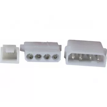 EXERTIS CONNECT Molex uz 3-Pin ventilatora barošanas adaptera kabelis 15cm (EXC146851)