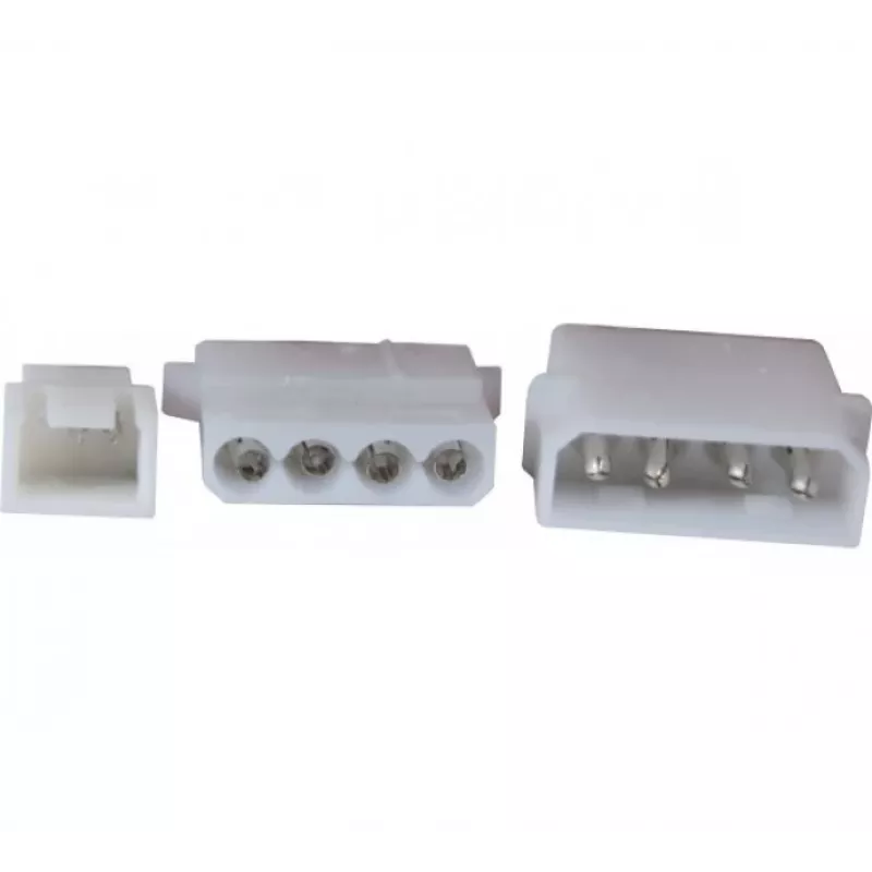 EXERTIS CONNECT Molex uz 3-Pin ventilatora barošanas adaptera kabelis 15cm (EXC146851)