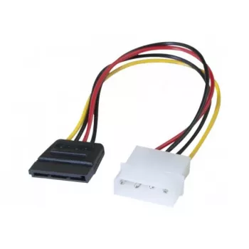 EXERTIS CONNECT SATA barošanas adaptera kabelis Molex uz SATA 15 cm 147550