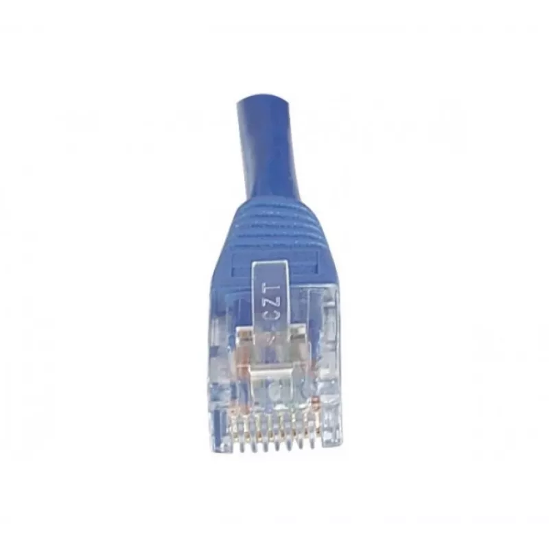 EXERTIS CONNECT CAT.6 U/UTP komutācijas kabelis, 1,5 m, zils, RJ45, aizsargāta fiksācijas mēlīte 246740