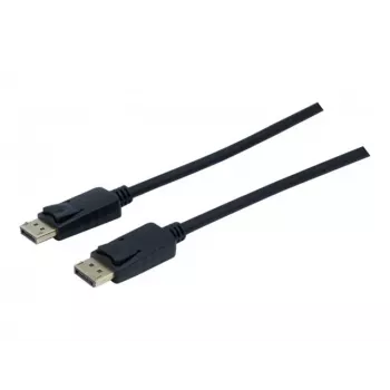 EXERTIS CONNECT DisplayPort 1.2 kabelis 4K 3m melns 127032