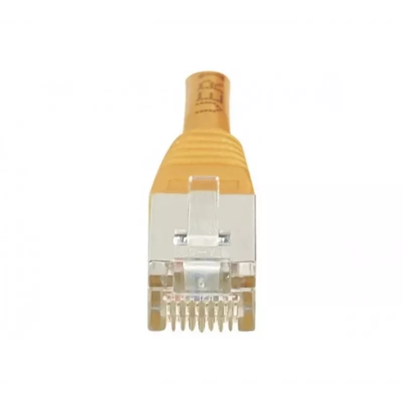 EXERTIS CONNECT CAT.6 F/UTP komutācijas kabelis, oranžs, 0,5 m, plāns snagless 234100