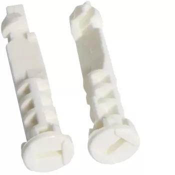 HAGER Blīvēšanas bultskrūve ZZ71A, 2 gab., tērauds, 6 mm diametrs, 30 mm garums, Somfy cauruļveida motoriem