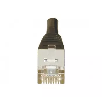 EXERTIS CONNECT Cat.6 F/UTP komutācijas kabelis, 25 m, melns, RJ45, ar slaidu aizsarguzmavu 234290