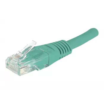 Exertis Connect Cat6 U/UTP tīkla kabelis RJ45 uz RJ45 3m zaļš formēts 244730
