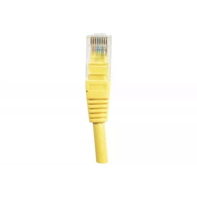 EXERTIS CONNECT Cat6 U/UTP komutācijas kabelis, RJ45, dzeltens, 1,5 m, ar snagless aizsardzību EXC245740